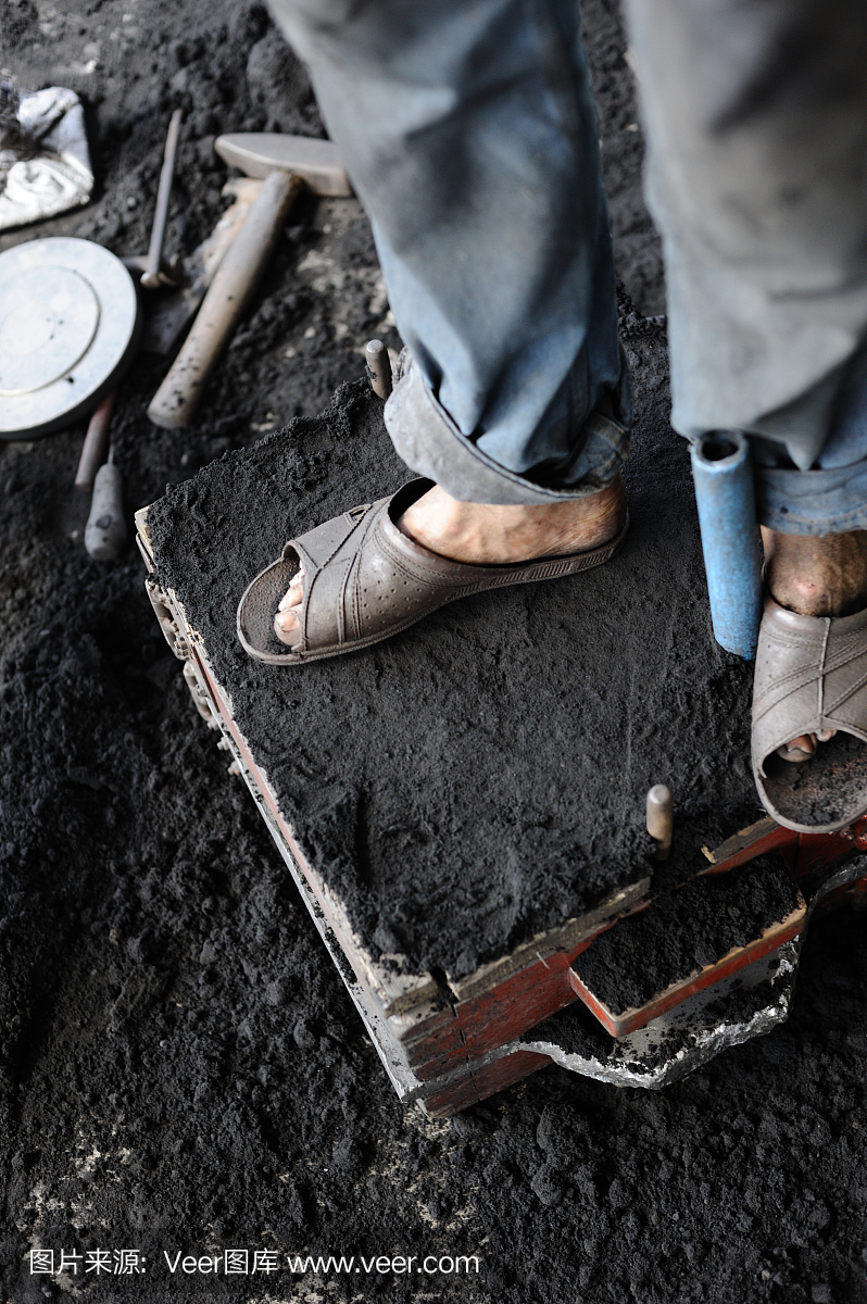 铸造工人,铸造工作,垂直画幅,沙子
