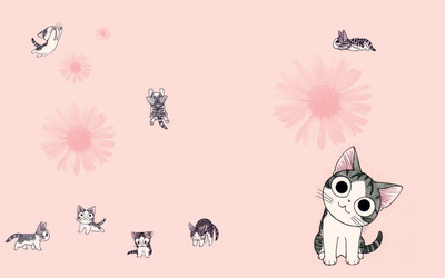 笔记本动漫猫咪壁纸