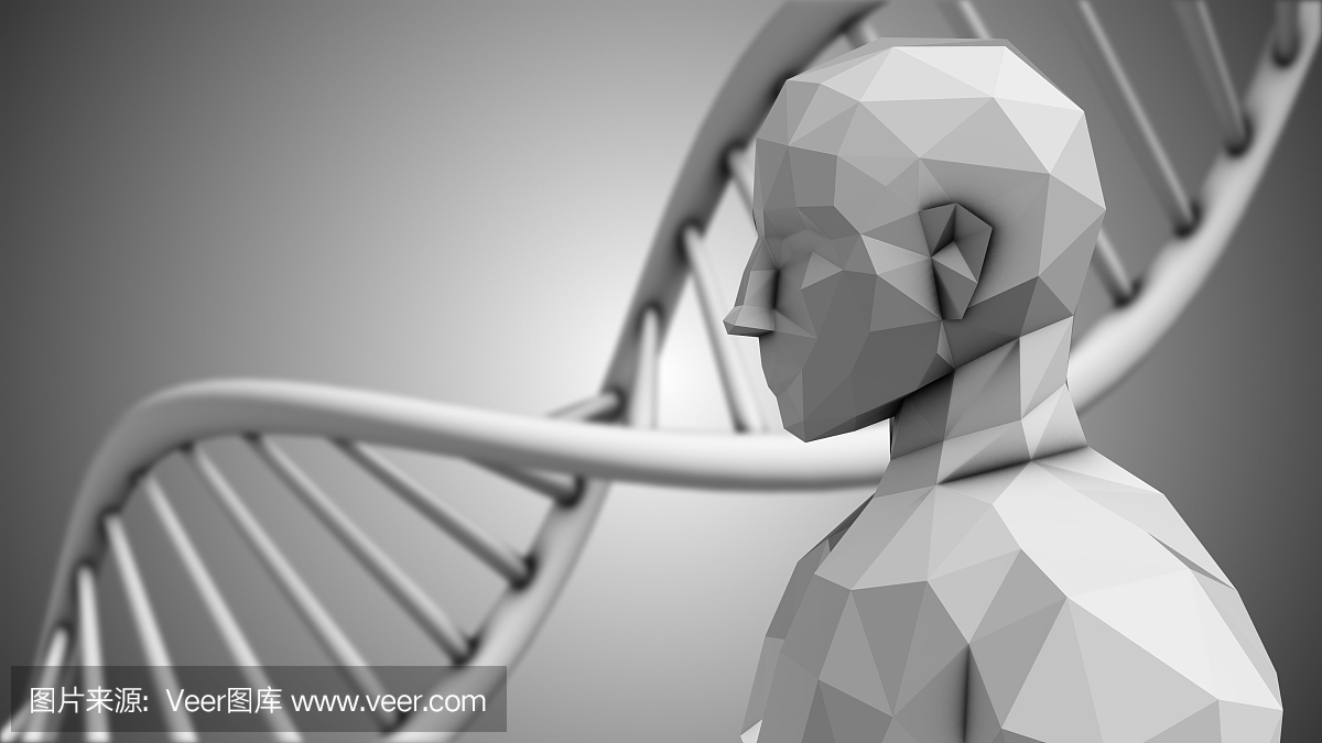 人类DNA基因组通过机器人人工智能进行克隆