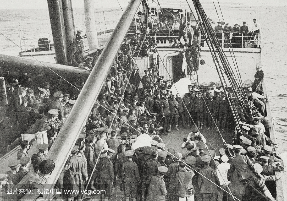 1915年2月14日,法国第一次世界大战的英国军