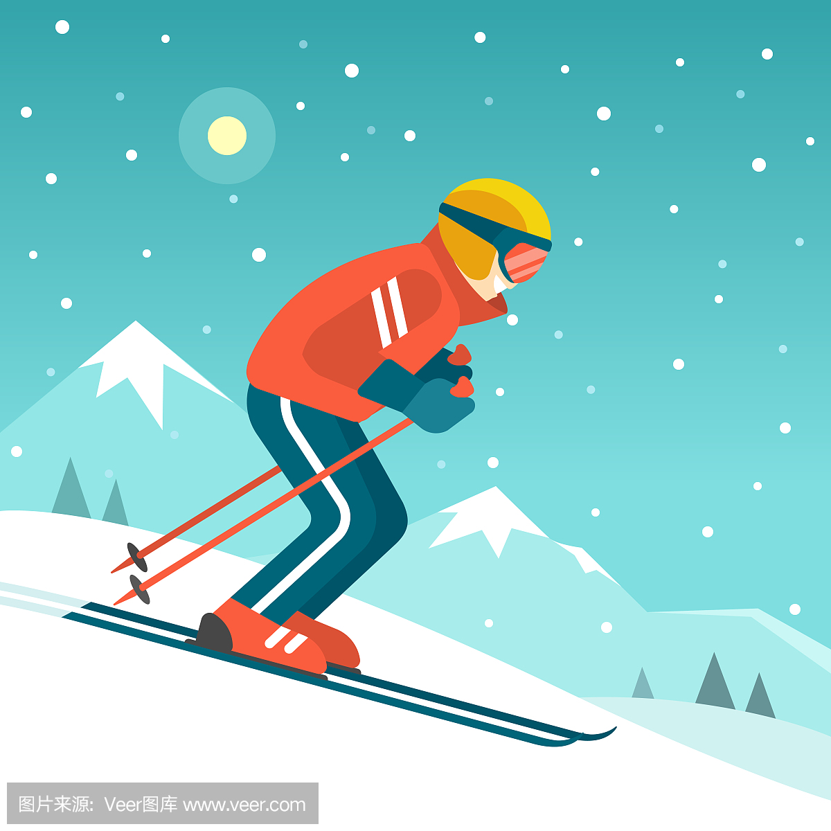 障碍滑雪赛,回旋赛,回环滑雪,弯道滑雪比赛