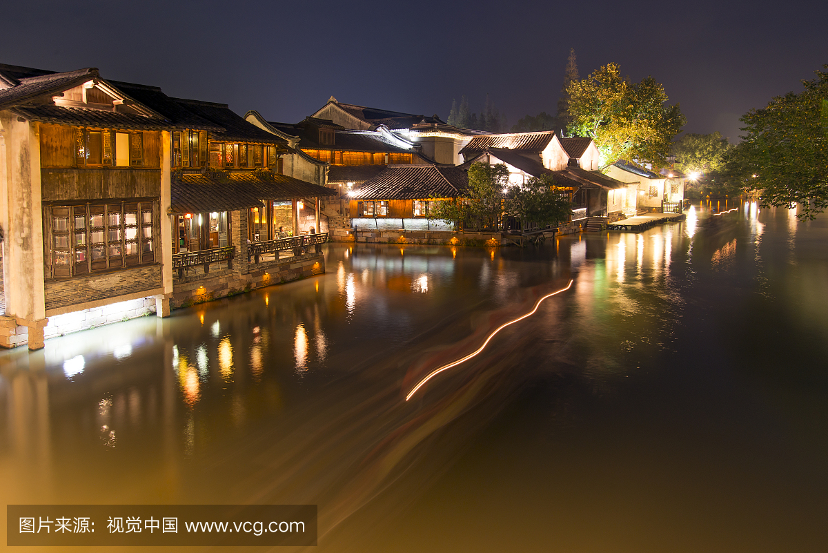 乌镇西栅夜晚