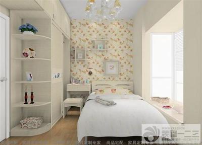 清新浪漫的女生卧室装修效果图欣赏-28kb