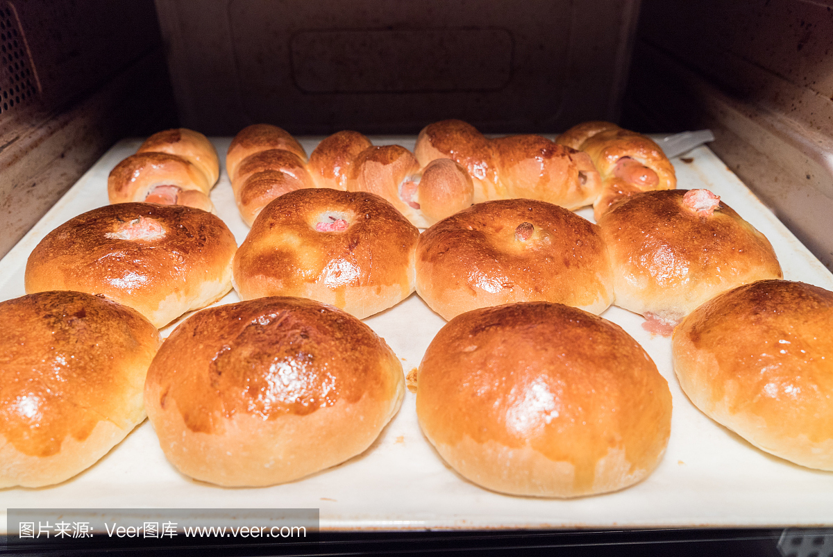 自制甜面包(豆酱面包)