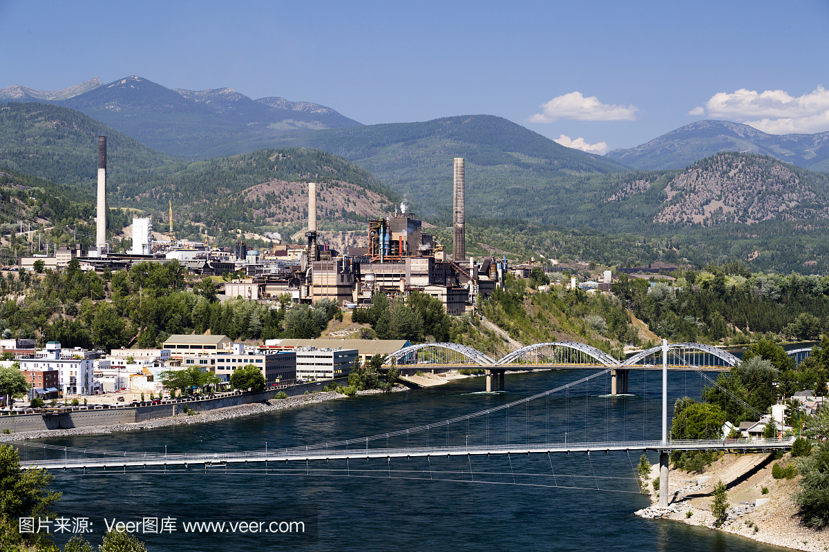 加拿大文明,美国小镇,污染,哥伦比亚河