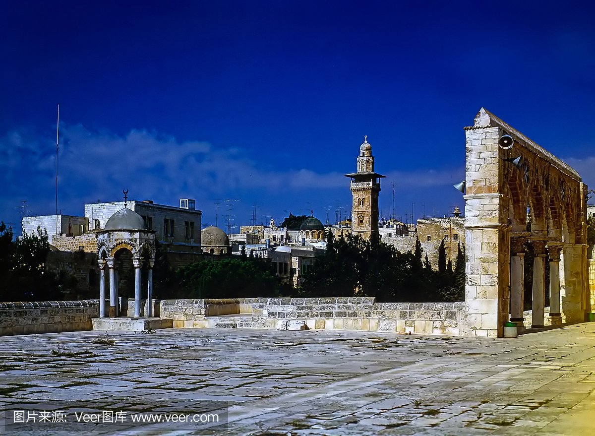 耶路撒冷,巴勒斯坦著名古城,耶路撒冷古城,教堂