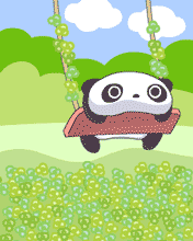 卡通熊猫176x220_手机壁纸免费下载_手机图吧-34kb