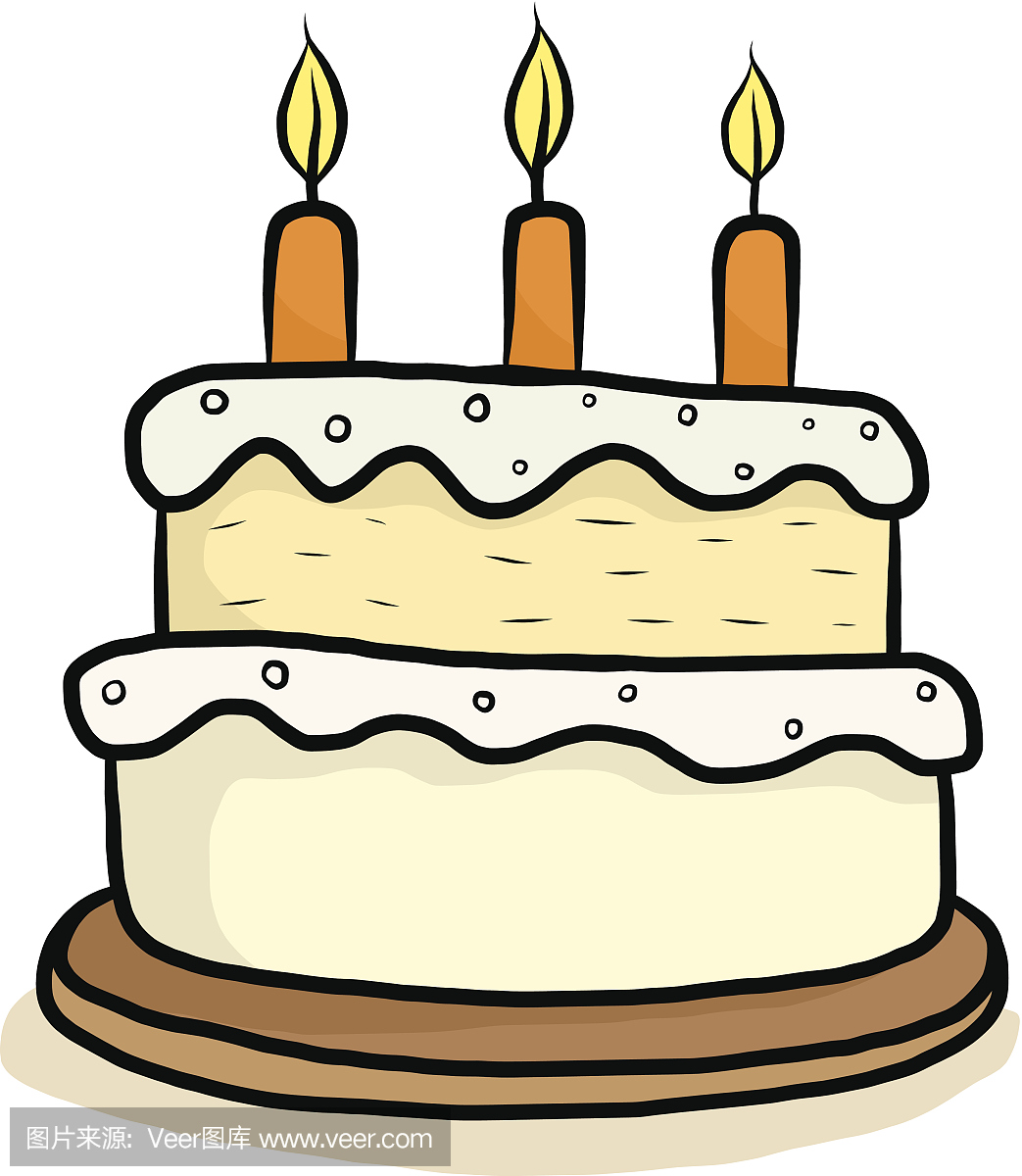 生日快乐蛋糕卡通