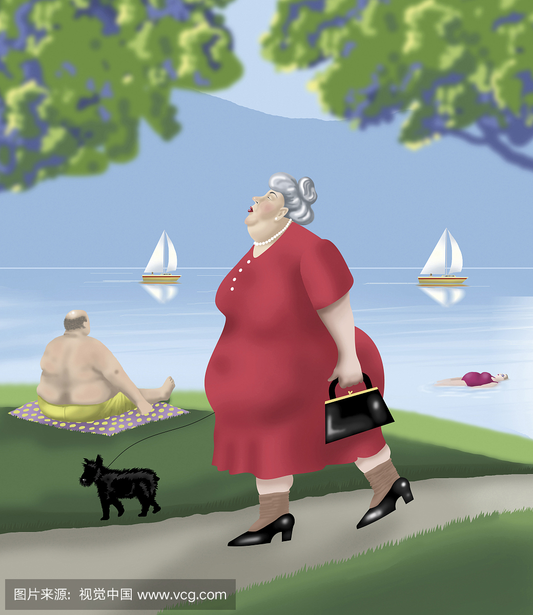 在2004年的Lake 3 Linda Braucht(20th C. Ame