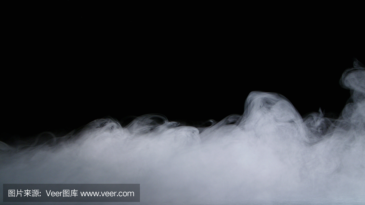 Realistic Dry Ice Smoke Clouds Fog Overlay