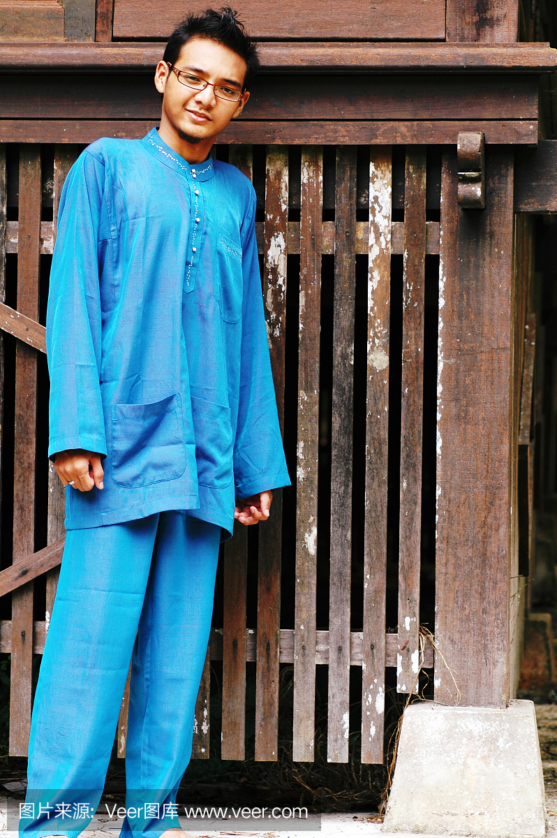 亚洲马来西亚男性传统服装