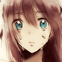 哭泣的女孩卡通头像_qq头像卡通男生流泪(2)-11kb