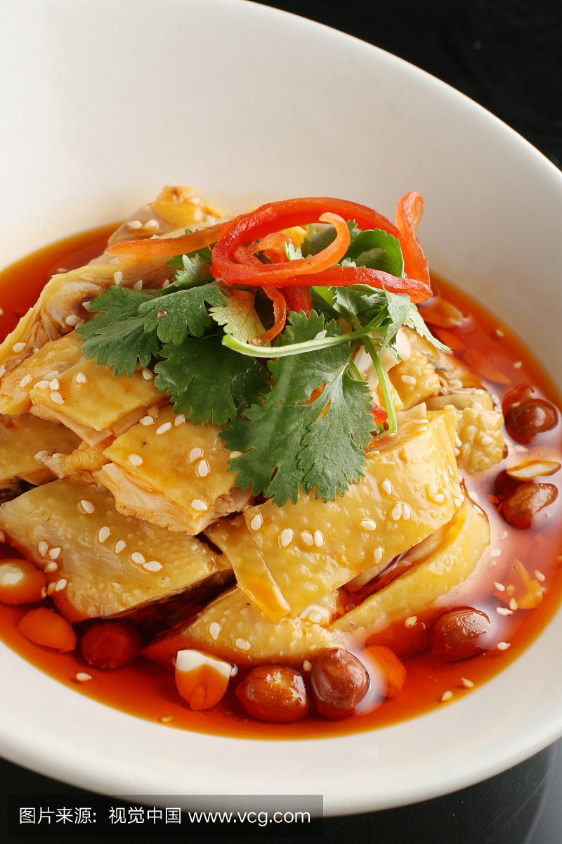 口水鸡,酸辣口水鸡,四川菜,川味儿