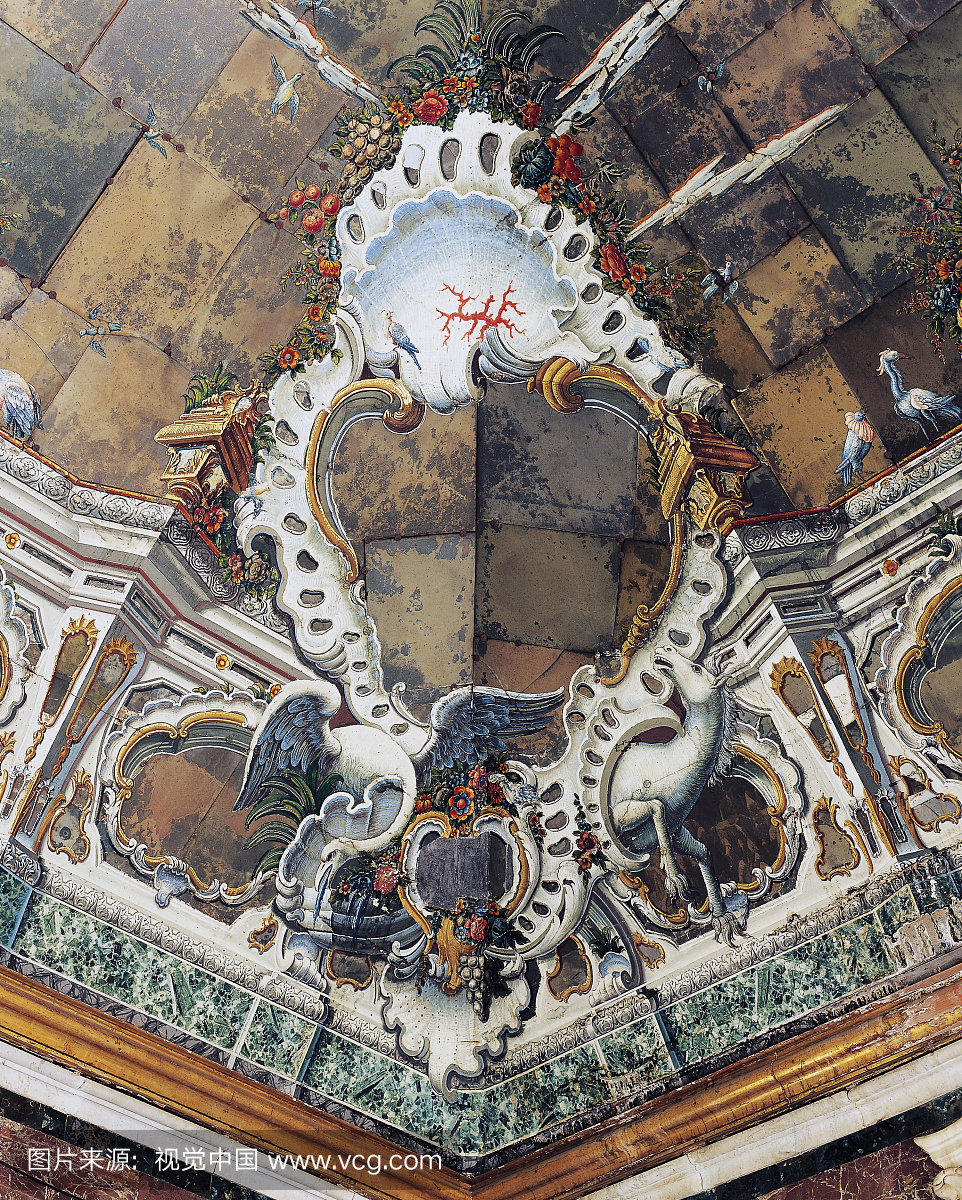 来自意大利西西里岛Bagheria的18世纪的Villa