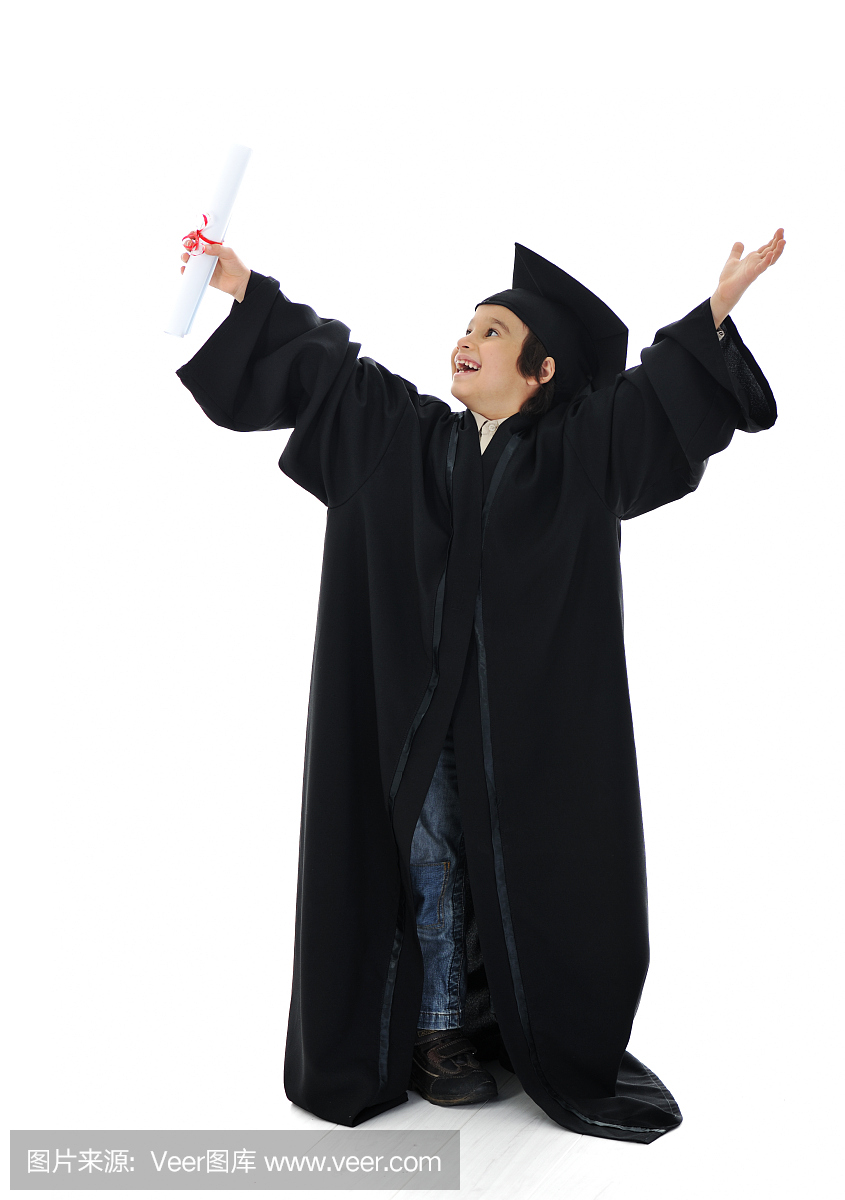 毕业小学生小学文凭,小学成功