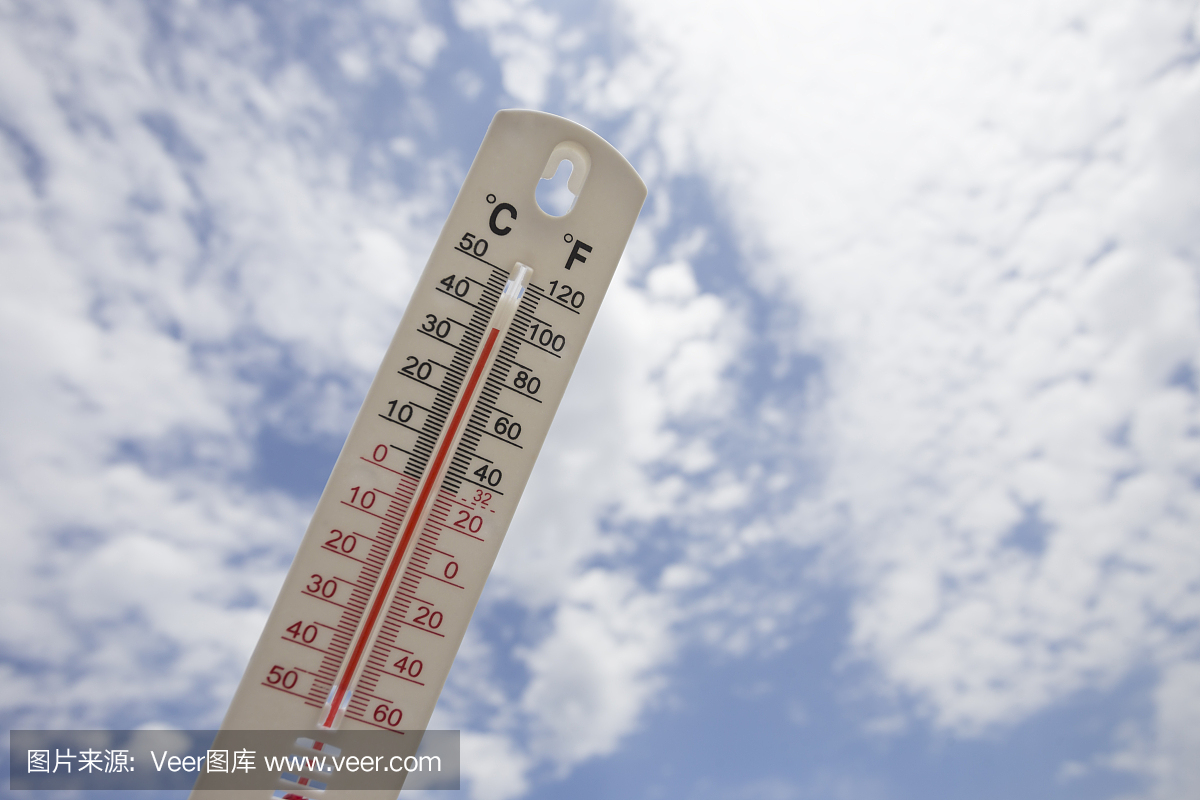 温度计有一百华氏度的热量