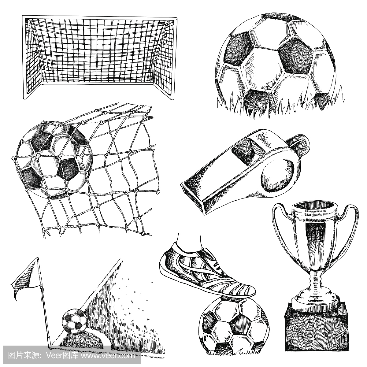 足球设计元素