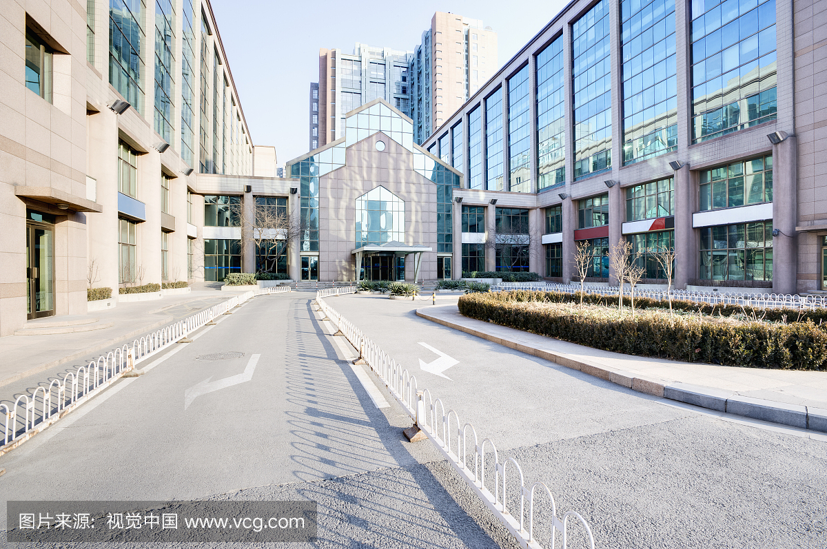 北京高档酒店写字楼外行车道